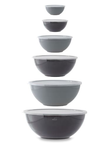 CJ.6 TAÇA CINZA C/T TRANSP. PP